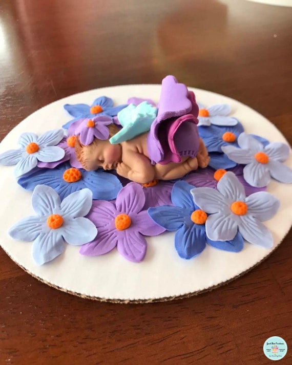 Lavender baby shower cake 2025