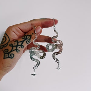 SNAKE EARRINGS