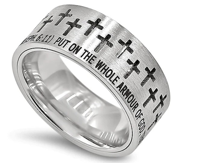 Infinite Cross Ring "Armour of God"