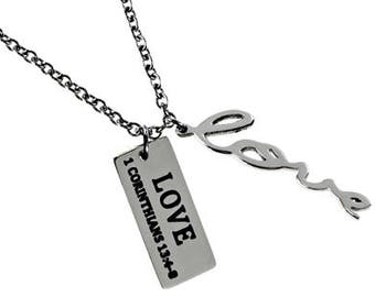 Handwriting Necklace “Love”