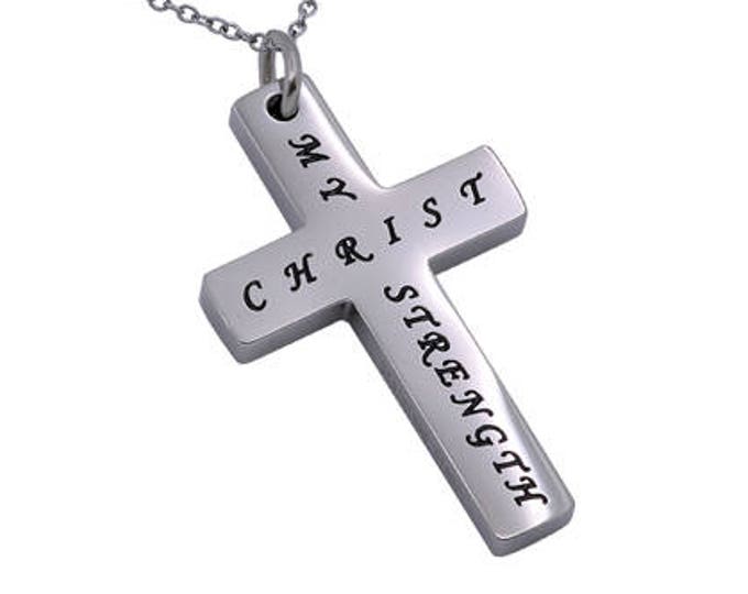 Simplicity Cross “Christ My Strength"