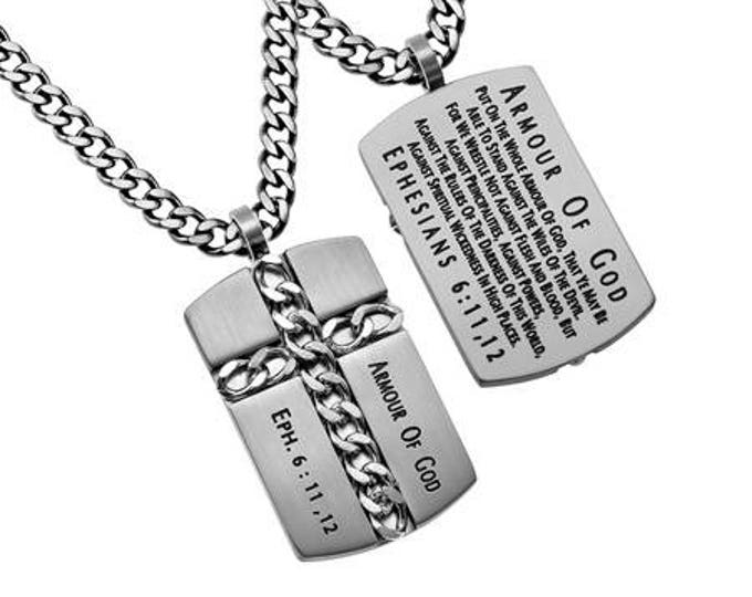 Chain Cross "Armour Of God"