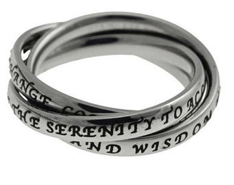 Triple Band "Serenity Prayer"