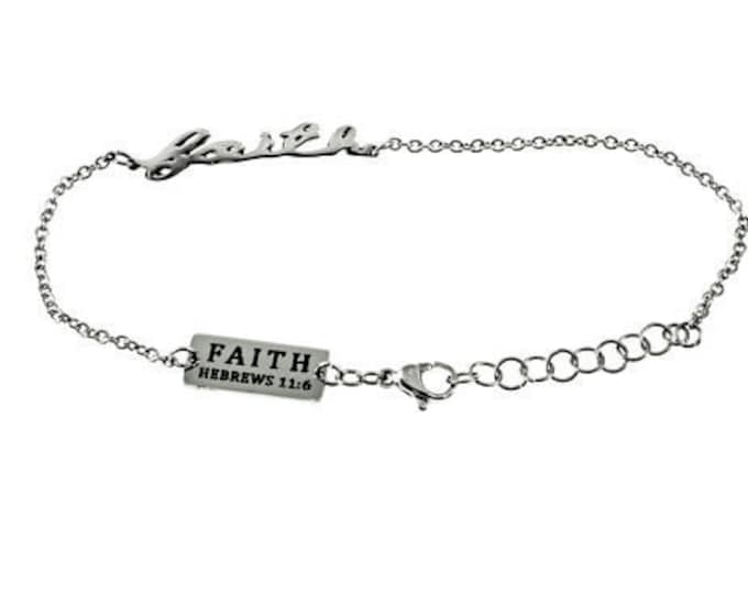 Handwriting Bracelet “Faith”