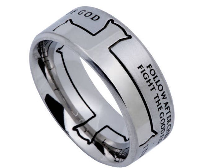 Iron Cross Ring "Man Of God"