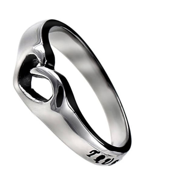 Heart Ring “True Love Waits”