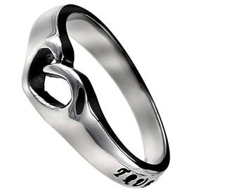 Heart Ring “True Love Waits”
