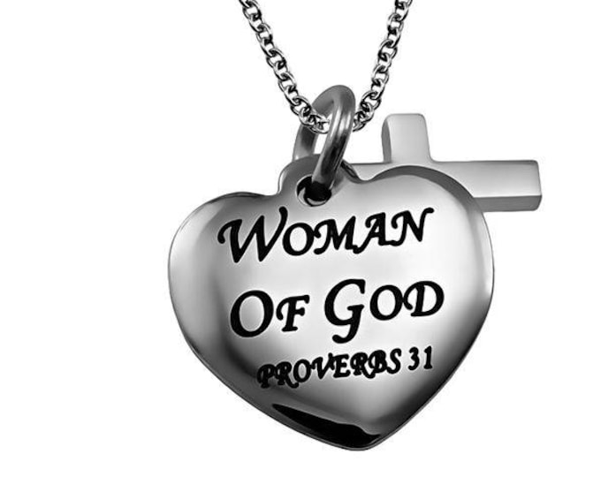 Sweetheart Necklace "Woman Of God"