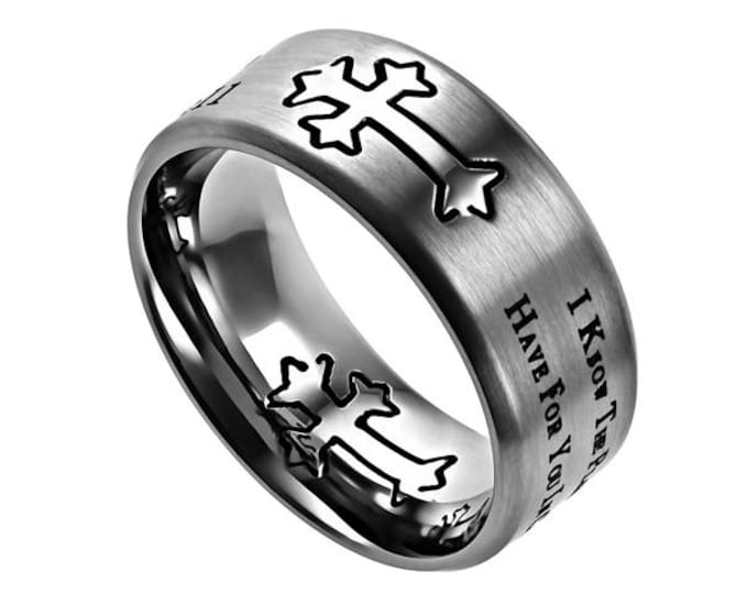 Silver Neo Ring "I Know"