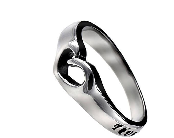 Heart Ring “True Love Waits”