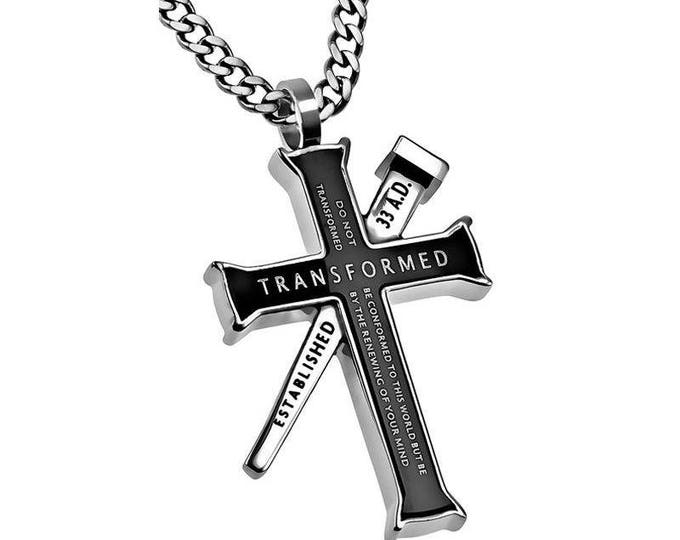 Established Cross Necklace "Transformed"