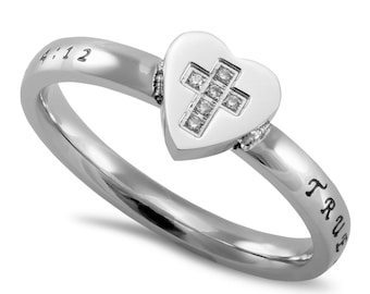 Heart to Heart Ring “True Love Waits”