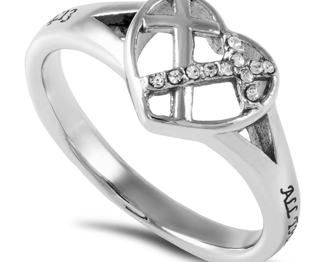 Shadow Ring "Christ My Strength"