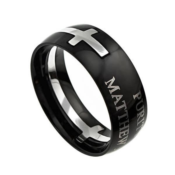 Christian Purity Ring Etsy