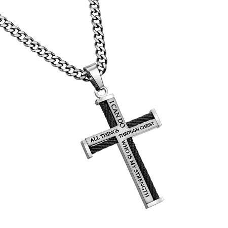 New Horizon Cross Necklace Christ My 