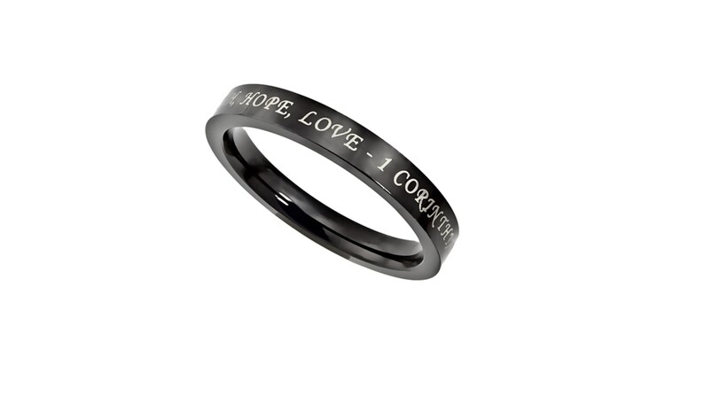 Princess Ring Faith, Hope, Love image 2