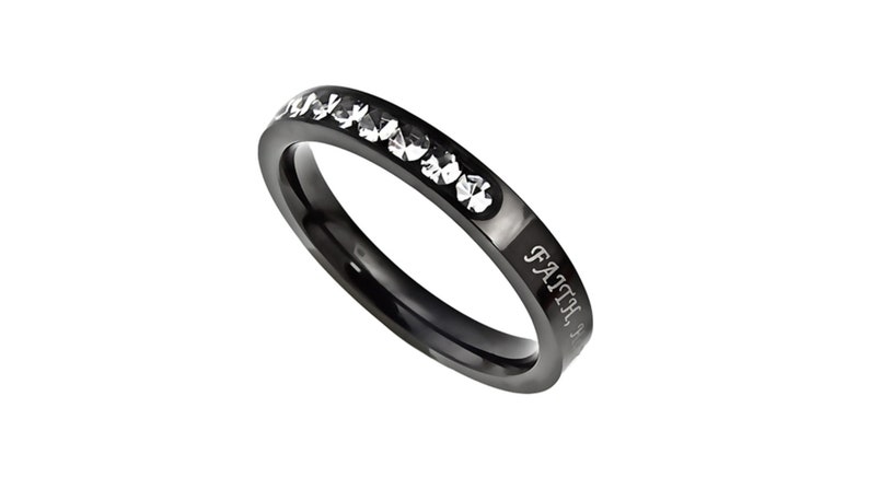 Princess Ring Faith, Hope, Love image 1