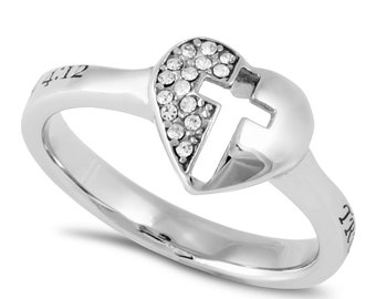 Padlock Ring "True Love Waits"