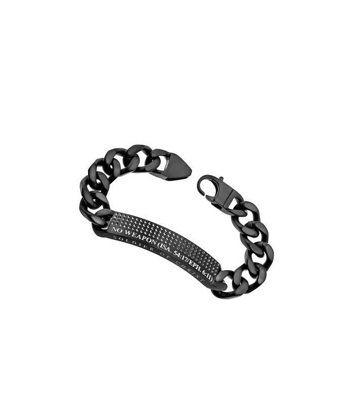 Black Sport Bracelet No Weapon