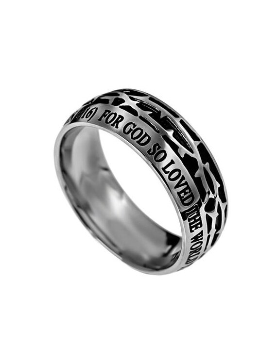 True Love Waits Crown of Thorns Ring