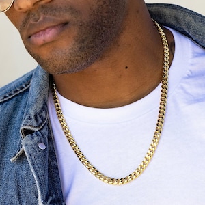 Gold bonded on sale cuban link chain