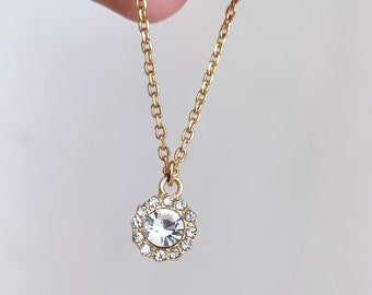 Collier pendentif en or à l'échelle 1/6 pour poupée (6 styles différents disponibles)