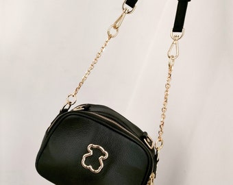 Set of 2 Gold Handbag Strap Extender Chains