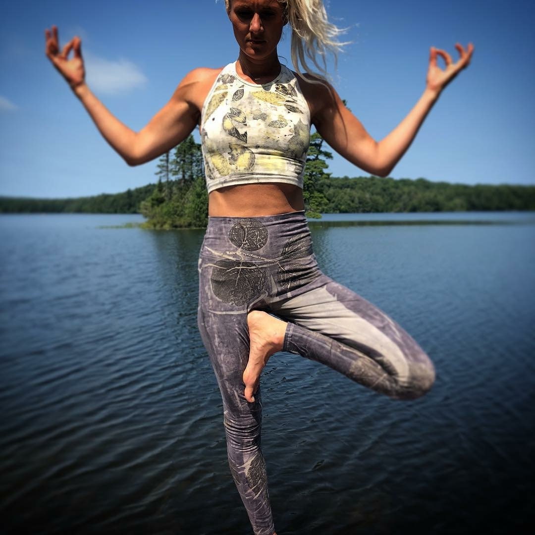 Printed Yoga Pants -  Canada