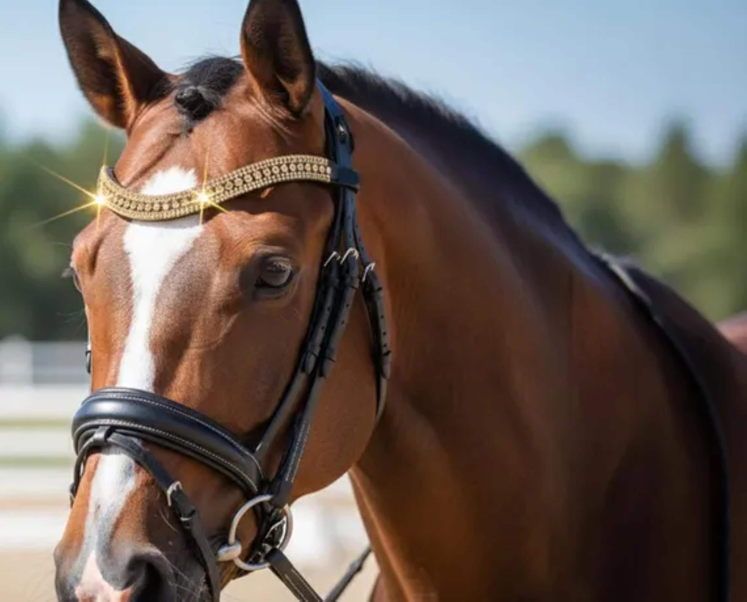DYON BRIGLIA DA DRESSAGE PER MORSO E FILETTO DYON | Mascheroni Selleria