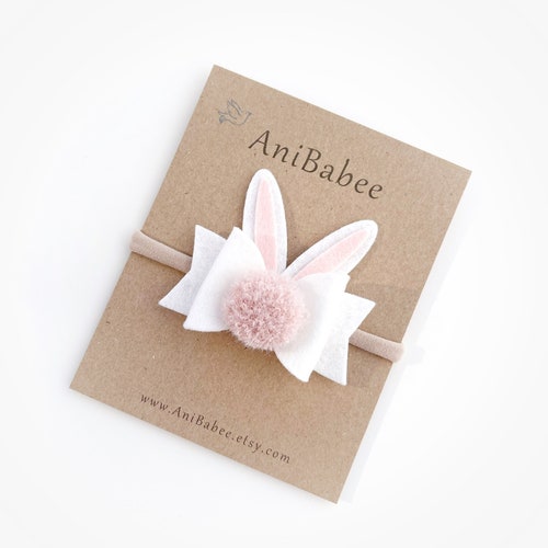 thumbnail image 2 of Baotongle Rabbit Ears Headband Rabbit Ears Headband Rabbit Tie Bunny 2 of 14