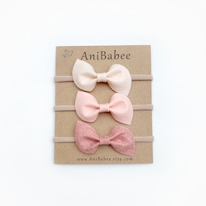 Baby Headbands Bows, Baby Girl Bows, Baby Girl Headband, Baby Headband, Baby Headband Set, Hair Clips, Baby Headbands, Hairbows