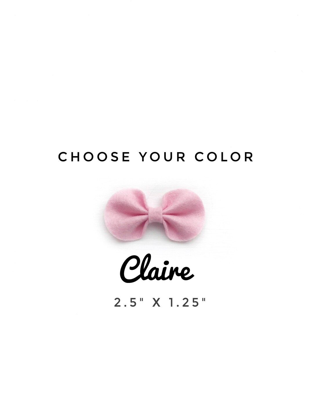 Buy Claire Bow Choose Your Color Baby Bow Headband Baby Online in India 