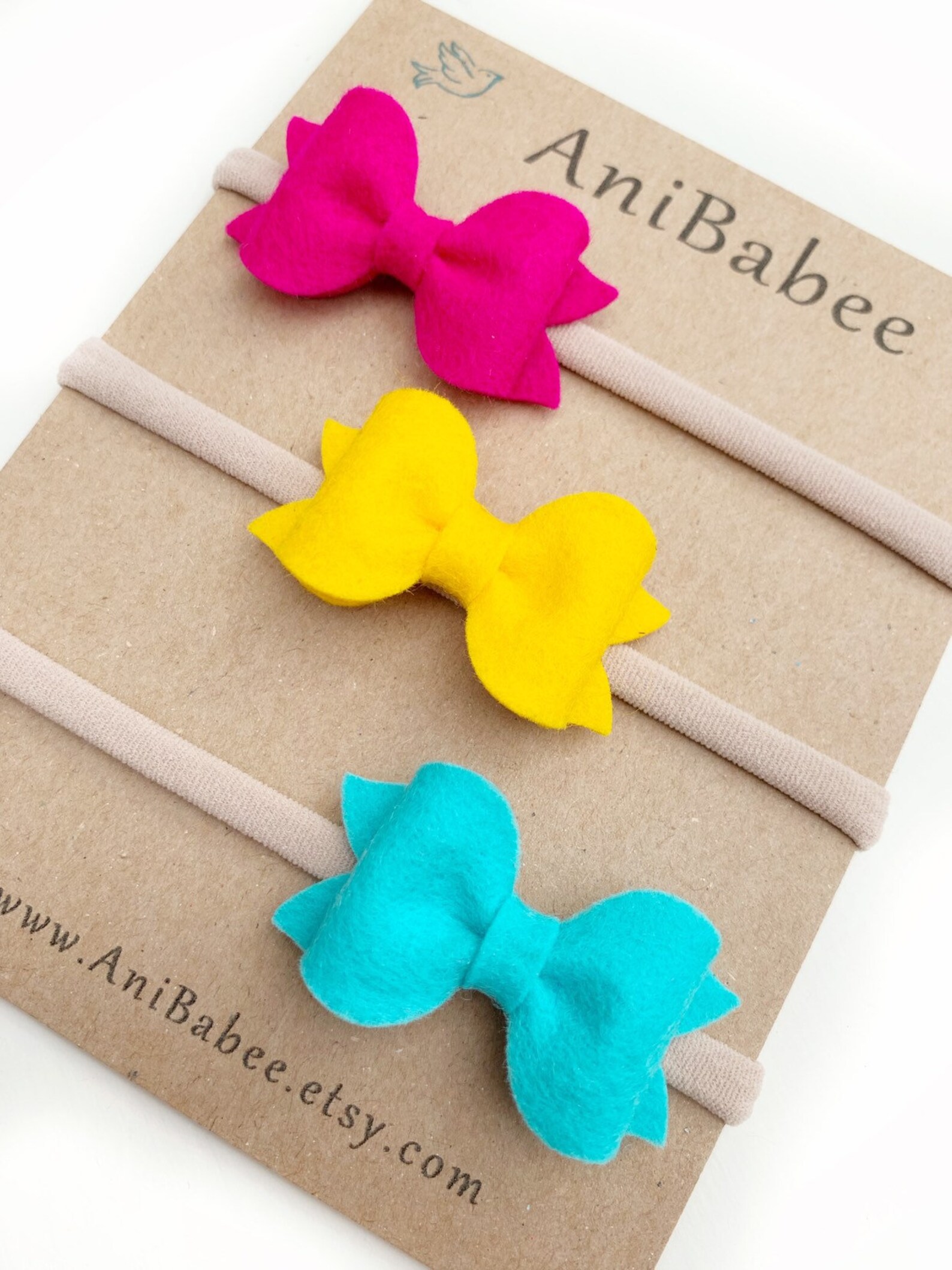 Baby Bow Headband Hair Bows Newborn Headband Baby Headband Etsy