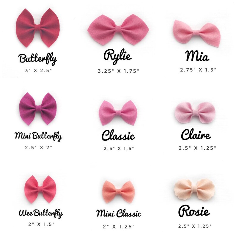 Jolie Bebe Woven Bow Baby Headbands (Organic) 10 Designs