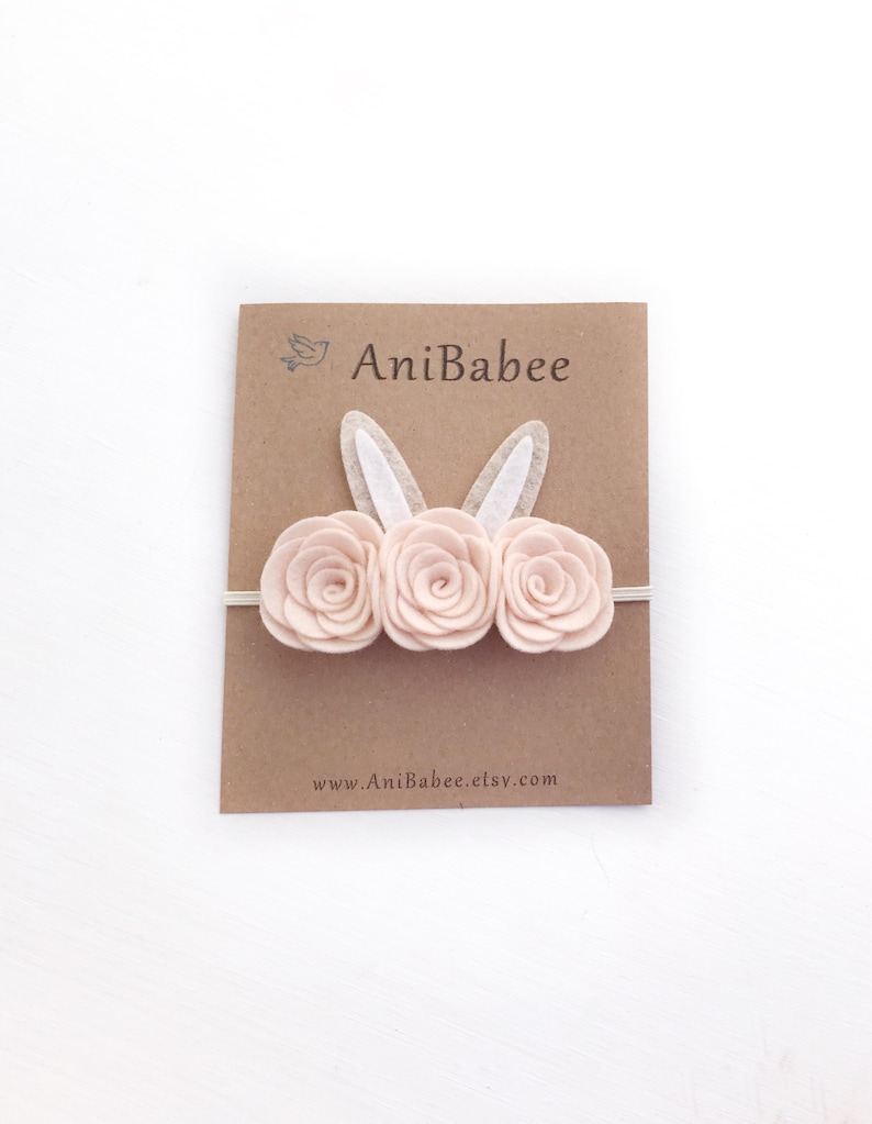 Baby Headband Easter Hair Bows Easter Basket Gifts Easter Bunny Headband Easter Baby Headband Easter Headband Bunny Ears Headband