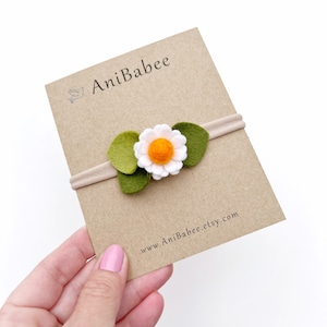 Daisy Hair Clip, Daisy Headband, Daisy Hair Bow, Baby Headband Flower, Baby Flower Headband, Flower Headband, Baby Headband, Infant Headband
