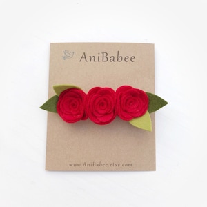 Red Rose Headband, Baby Headband Flower, Baby Headband, Valentines Day Gift, Flower Headband, Baby Flower Headband, Flower Crown Headband