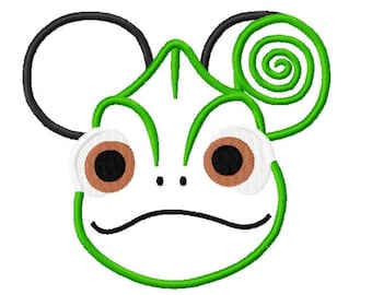 Character Mouse Inspired Pascal Embroidery Applique Design
