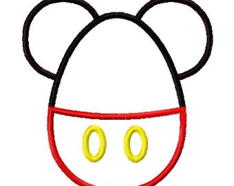 SALE Mister Mouse Easter Egg Embroidery Applique Design