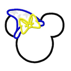 Character Inspired Sorcerer with Bow Embroidery Applique Design