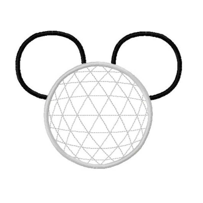 Epcot Pattern Line Work Epcot Fabric - Etsy