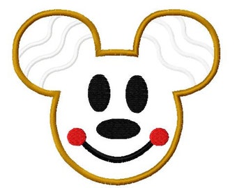 Character Inspired Gingerbread Boy Applique Embroidery Applique Design