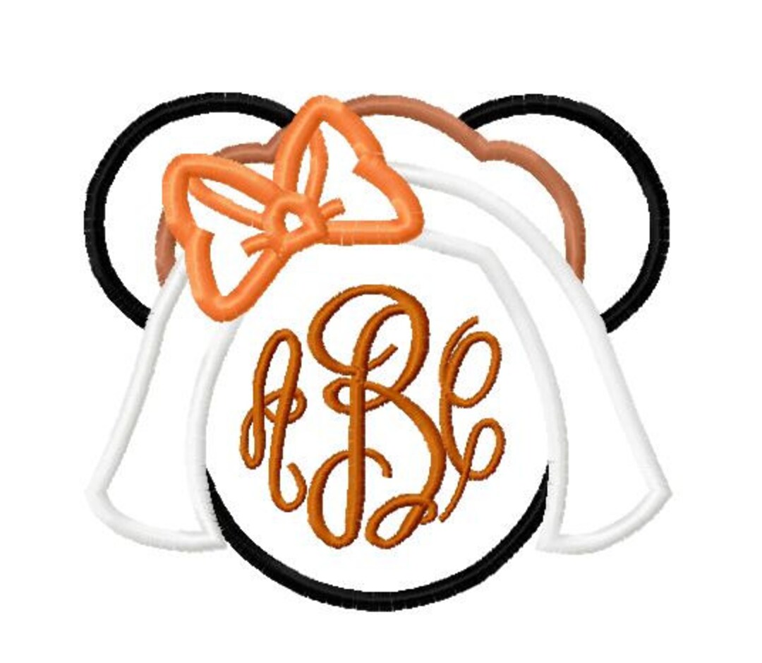 Character Inspired Mouse Monogram Initial Thanksgiving Girl Pilgrim ...