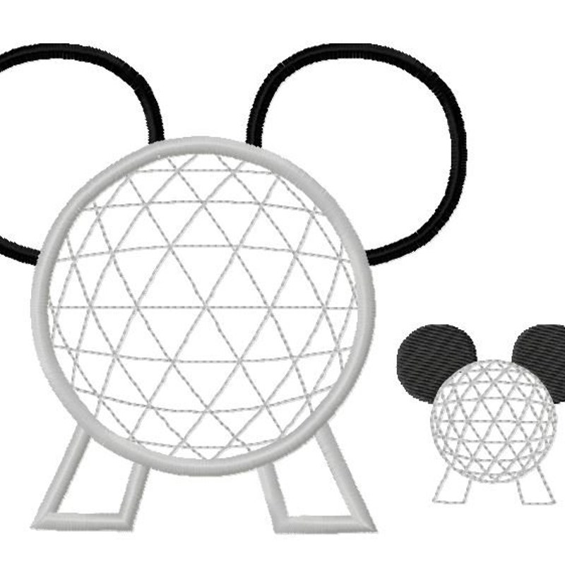 Epcot Pattern Line Work Epcot Fabric - Etsy