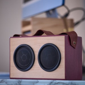 The Purple Grain Portable Bluetooth Spearker