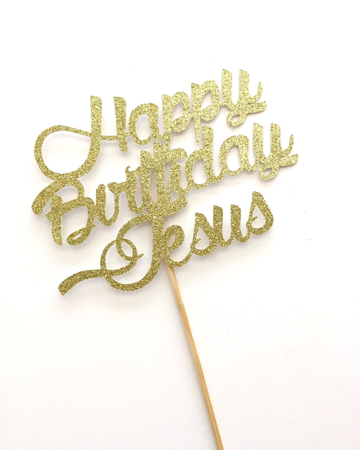 Happy Birthday Jesus Cake Topper Christmas Cake Topper Cake - Etsy