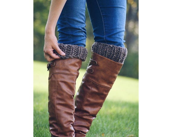 KNITTING PATTERN: Aberdeen Knit Boot Cuff Pattern PDF, Boot Socks, Knit  Boot Toppers, Beginner Knitting Pattern, Easy Knit Boot Cuffs