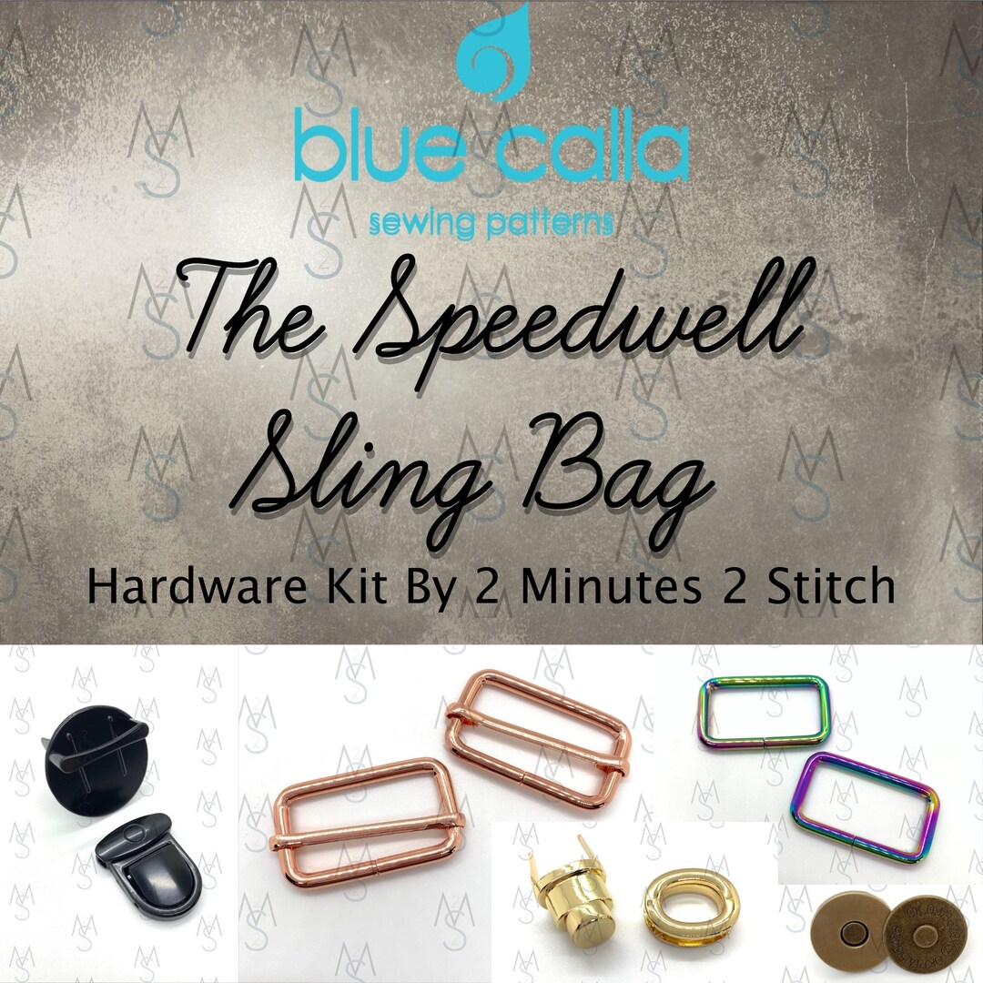 Speedwell Sling Bag Hardware Kit Blue Calla Hardware Kit 2 Etsy