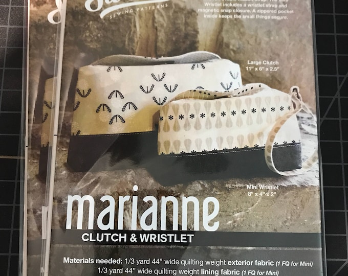 Marianne Clutch & Wristlet Swoon Patterns - Bag Pattern