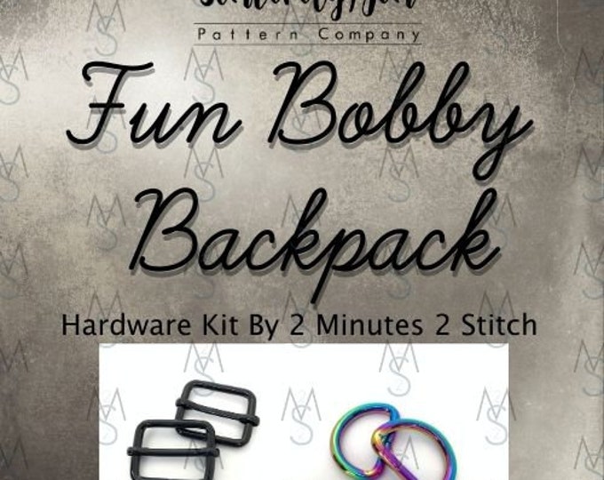 Fun Bobby Backpack - Sincerely, Jen - Hardware Only